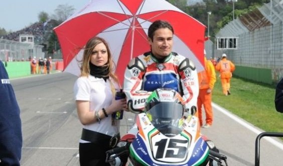 Civ Superbike:Lorenzo Alfonsi con il Team BWG Kawasaki Grimaldi lines