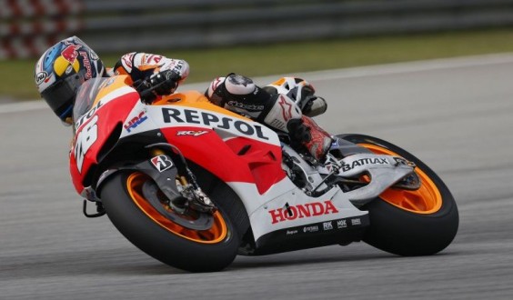 MotoGP Test Sepang 2° giorno: Dani Pedrosa ancora il piu' veloce