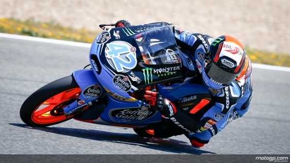 MotoGP Moto3: Rins ancora in pole a Jerez