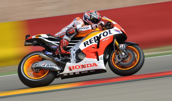 MotoGP:Aragon Marquez il piu' veloce davanti a Bradl e Pedrosa, buon debutto di Luca Scassa