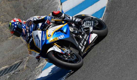 World Superbike: Melandri il piu' veloce nella seconda sessione, 2° uno scatenato Canepa con la Ducati Panigale