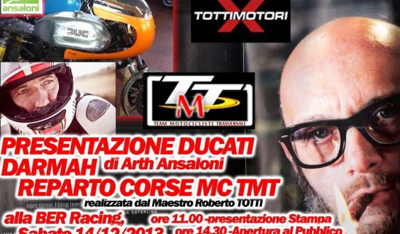 Presentazione Ducati Darmah By Tottimotori alla BER Racing di Modena