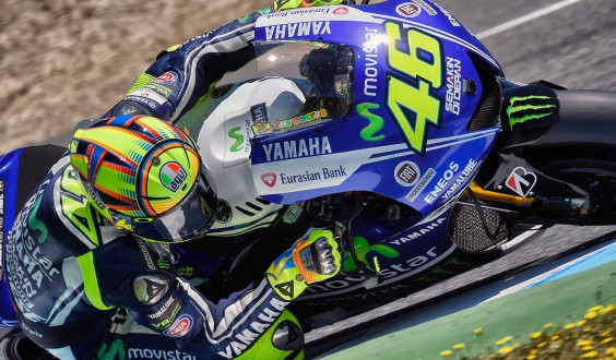 Motogp Jerez; Valentino Rossi " felice per il mio secondo posto Marquez imprendibile"