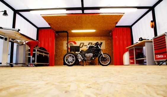Rimini; nasce Air Garage una moto che nasce sul tetto la special di Drudi Performance